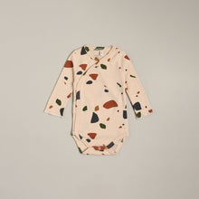 Load image into Gallery viewer, Organic Zoo Terrazzo Wrapover Bodysuit