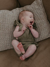 Load image into Gallery viewer, The Simple Folk The Ruffle Romper - Sage