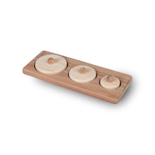 Load image into Gallery viewer, Left & Right Three Circles Pincer Puzzle