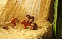 Load image into Gallery viewer, Mikheev Wooden African Animals Set of 9