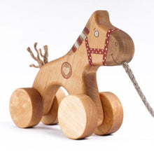 Load image into Gallery viewer, Friendly Toys Horse Pull Toy