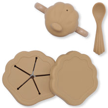 Load image into Gallery viewer, Konges Sløjd Silicone Clam Set - Terracotta
