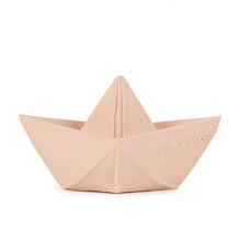 Load image into Gallery viewer, Oli & Carol Origami Boat Teether & Bath Toy - Nude