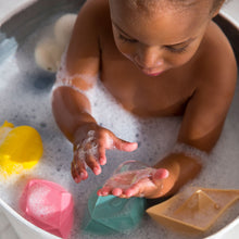 Load image into Gallery viewer, Oli & Carol Origami Boat Teether & Bath Toy - Nude