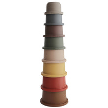 Load image into Gallery viewer, Mushie Stacking Cups - Retro