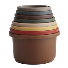 Load image into Gallery viewer, Mushie Stacking Cups - Retro