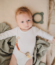 Load image into Gallery viewer, Mushie Extra Soft Muslin Crib Sheet - Blush