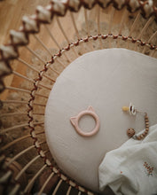 Load image into Gallery viewer, Mushie Extra Soft Muslin Crib Sheet - Fog