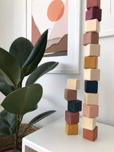 Load image into Gallery viewer, Sabo Concept Earthy Cube Blocks - Summer