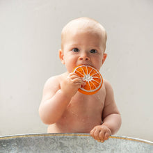 Load image into Gallery viewer, Oli &amp; Carol Clementino the Orange Teether &amp; Bath Toy
