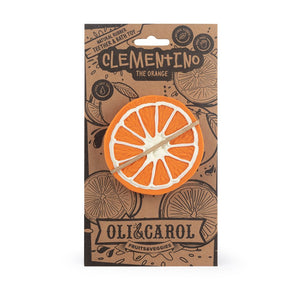 Oli & Carol Clementino the Orange Teether & Bath Toy
