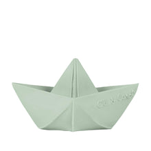 Load image into Gallery viewer, Oli &amp; Carol Origami Boat Teether &amp; Bath Toy - Mint
