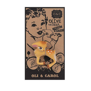Oli & Carol Deer Bracelet Teether & Bath Toy
