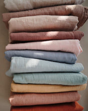 Load image into Gallery viewer, Mushie Organic Muslin Swaddle - Falling Stars
