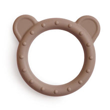 Load image into Gallery viewer, Mushie Bear Teether - Natural
