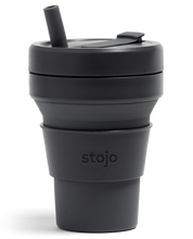 Load image into Gallery viewer, Stojo 16 oz Cup - Carbon
