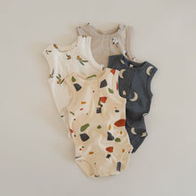 Load image into Gallery viewer, Organic Zoo Terrazzo Sleeveless Bodysuit
