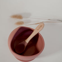Load image into Gallery viewer, Foxx &amp; Willow Bowl &amp; Spoon - Dusty Rose
