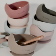 Load image into Gallery viewer, Foxx &amp; Willow Bowl &amp; Spoon - Peachy Blush

