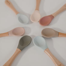 Load image into Gallery viewer, Foxx &amp; Willow Bowl &amp; Spoon - Dusty Blue
