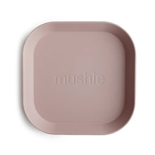 Load image into Gallery viewer, Mushie Square Plates Set - Blush
