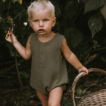 Load image into Gallery viewer, The Simple Folk The Seeker Romper - Olive
