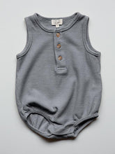Load image into Gallery viewer, The Simple Folk The Seeker Romper - Lead Gray

