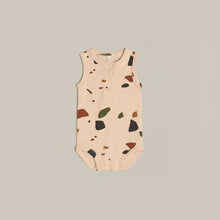 Load image into Gallery viewer, Organic Zoo Terrazzo Sleeveless Bodysuit
