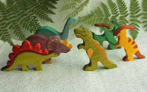 Mikheev Wooden Dinosaurs Set of 6