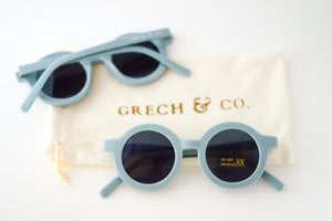 Grech & Co Sustainable Kids Sunnies - Light Blue