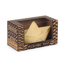 Load image into Gallery viewer, Oli &amp; Carol Origami Boat Teether &amp; Bath Toy - Vanilla
